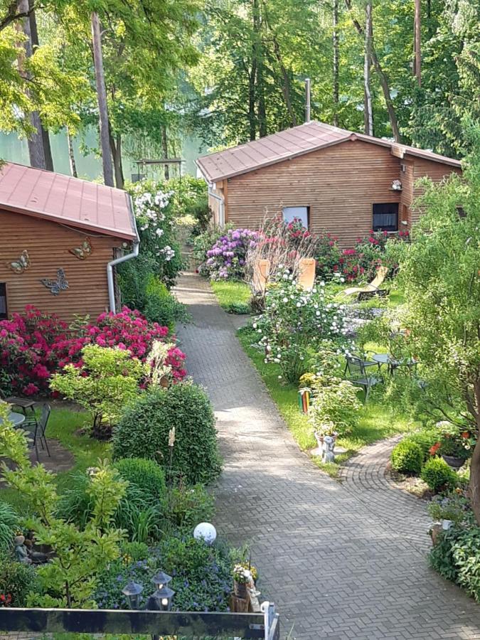 Monikas Gaestehaeuser Seeblick Himmelpfort Hotel Bagian luar foto